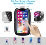 • "	حامل موبايل وتربروف تاتش و حافظ للكروت"